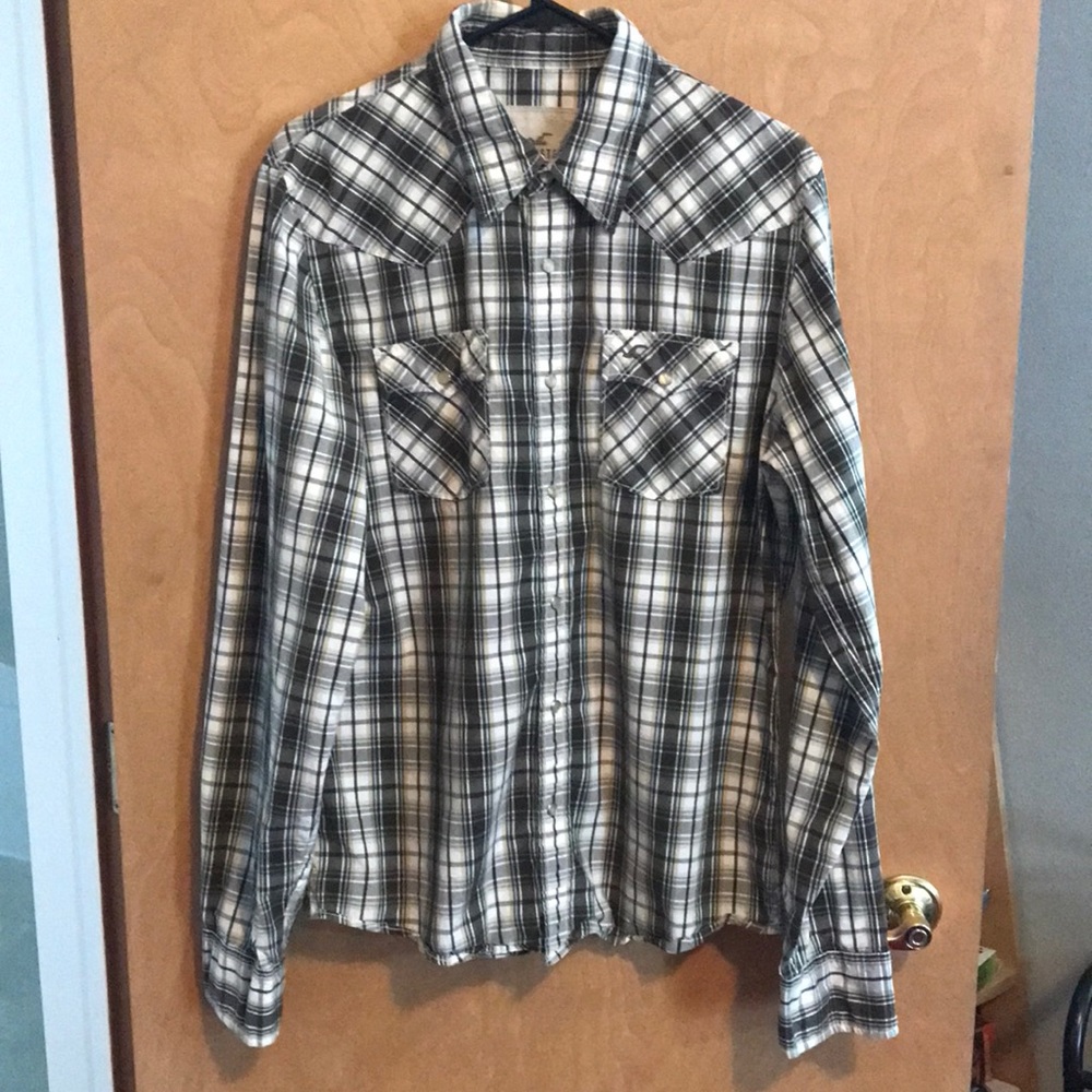 Hollister Plaid Button Down